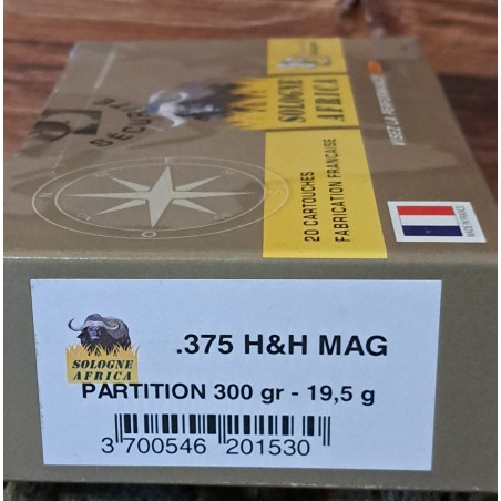 BALLES 375H-H MAG 300GR-19.5GR PARTITION SOLOGNE