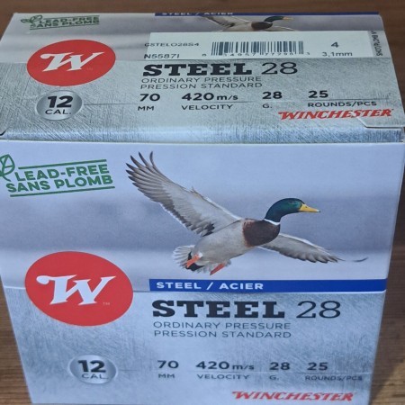 Cartouches WINCHESTER STEEL 28 EN 4