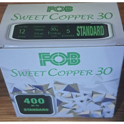 CARTOUCHES FOB SWEET COPPER 30 EN 5