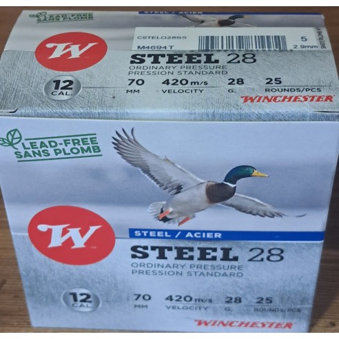 CARTOUCHES WINCHESTER STEEL 28 EN 5
