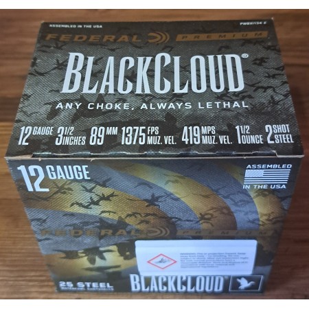CARTOUCHES FEDERAL BLACK CLOUD 12/89 EN 2
