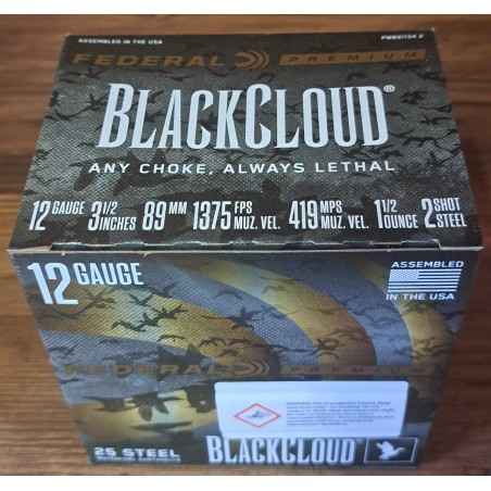 CARTOUCHES FEDERAL BLACK CLOUD 12/89 EN 2