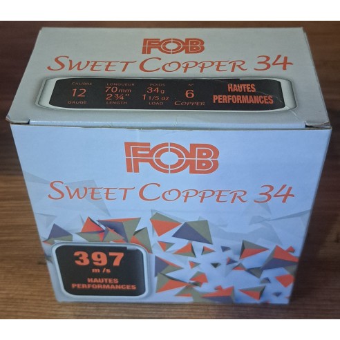 CARTOUCHES FOB SWEET COPPER HP 34 EN 6