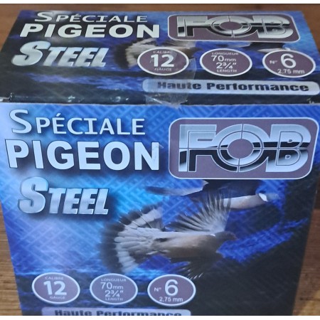 CARTOUCHES FOB STEEL SPECIALE PIGEON EN 6