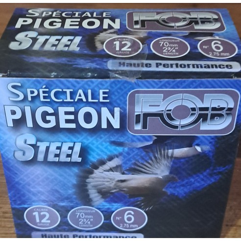 CARTOUCHES FOB STEEL SPECIALE PIGEON EN 6