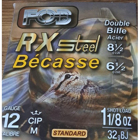 CARTOUCHES FOB RX STEEL BECASSE
