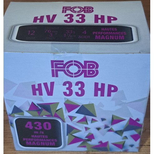 CARTOUCHES FOB HV 33 EN 4