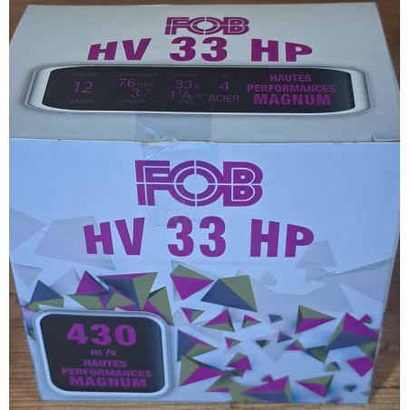 CARTOUCHES FOB HV MAGNUM 33 EN 5