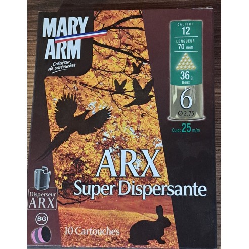 CARTOUCHES MARY SUPER DISPERSANTE ARX  EN 6