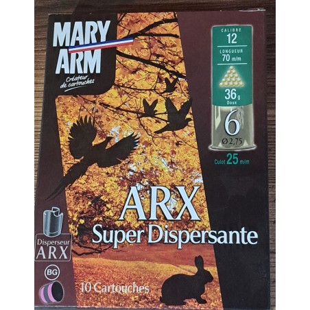 CARTOUCHES MARY SUPER DISPERSANTE ARX  EN 6