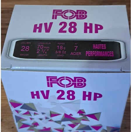 CARTOUCHES FOB HV 28 HP EN 7