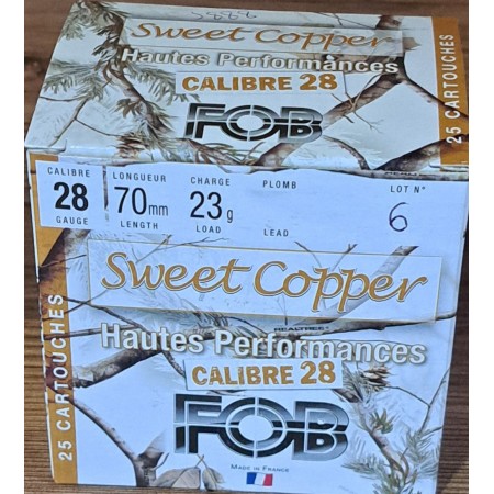 CARTOUCHES FOB SWEET COPPER 28 HP EN 6