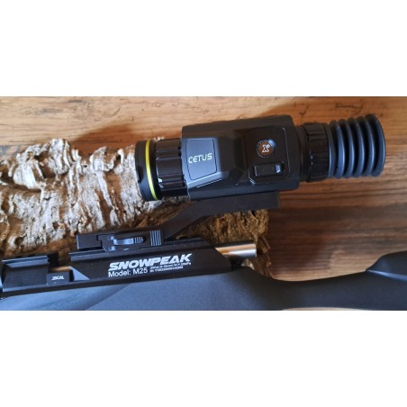 Carabine PCP Snowpeak M25 avec thermique Cetus Pixfra