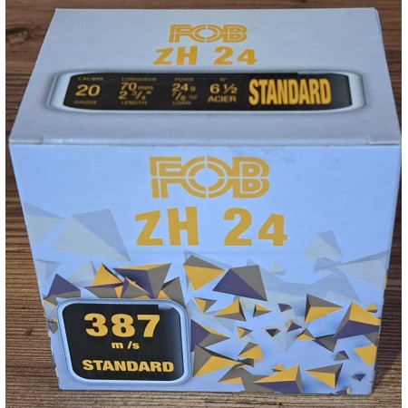 CARTOUCHES FOB ZH 24 STANDART EN 6.5