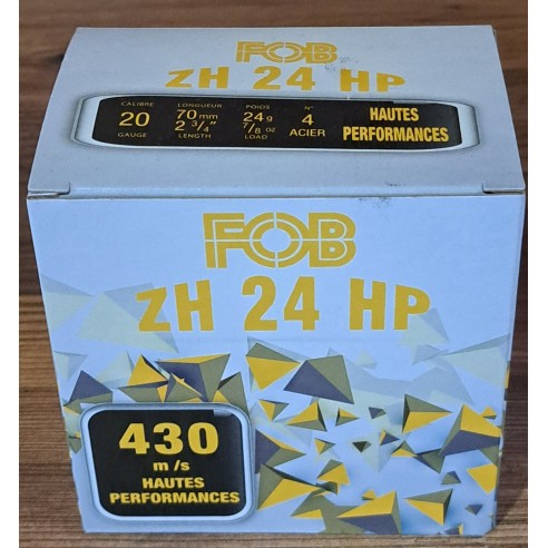 CARTOUCHES FOB ZH 24 HP EN 4
