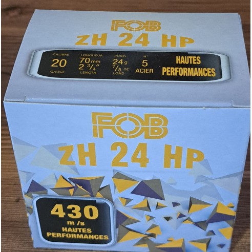 CARTOUCHES FOB ZH 24 HP EN 5