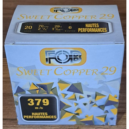 CARTOUCHES FOB SWEET COPPER HP CAL 20 EN 6