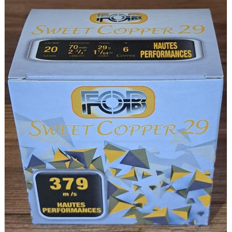 CARTOUCHES FOB SWEET COPPER HP CAL 20 EN 6