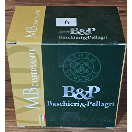 Cartouches BP dispersante cal 20 en 6 27grs