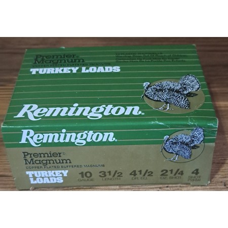 CARTOUCHES  REMINGTON PREMIER 10/89 63.5GR /10 (PBN°4)