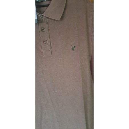 Polo lovergreen marron clair