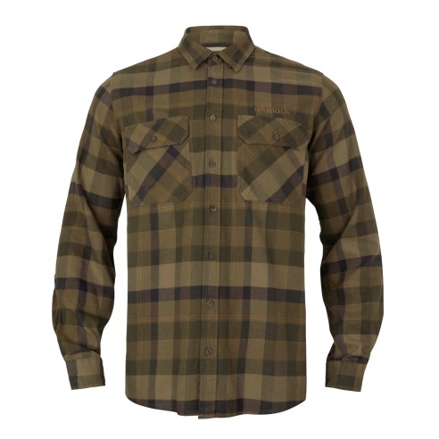 Chemise Harkila Asmund green