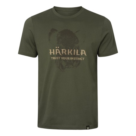Tee Shirt Harkila wildboar logo