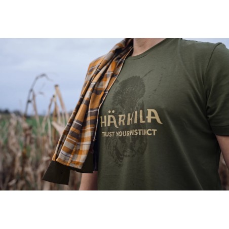 Tee Shirt Harkila wildboar logo