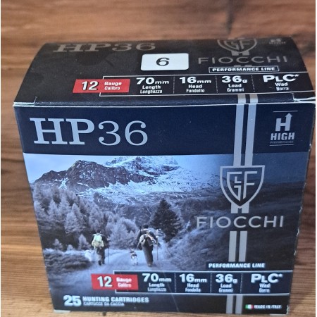 Fiocchi hp 36 36grs en 6
