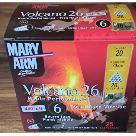 Cartouches Volcano Mary Arm