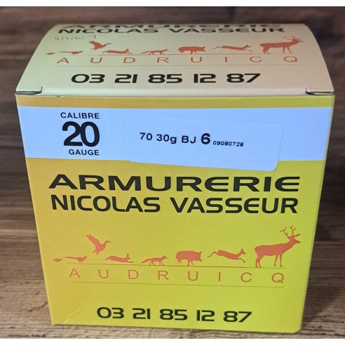 CARTOUCHES VASSEUR CAL 20 BJ