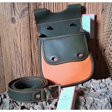 Poche de battue Mareuil orange/bronze 55 cartouches