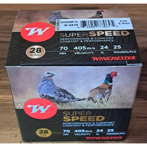 Winchester Superspeed cal 28 en 7.5