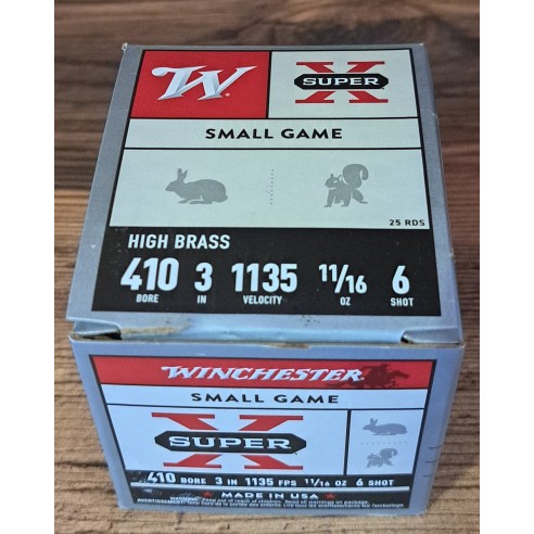 WINCHESTER SUPER X CALIBRE 410 EN6