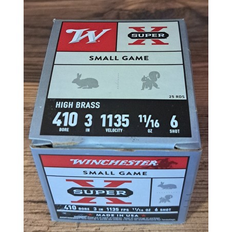 WINCHESTER SUPER X CALIBRE 410 EN6