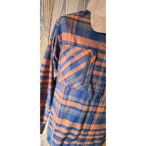 Chemise Harkila Pajala Bombay Brown