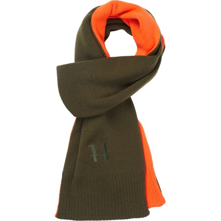 Echarpe Harkila Scarf verte/orange