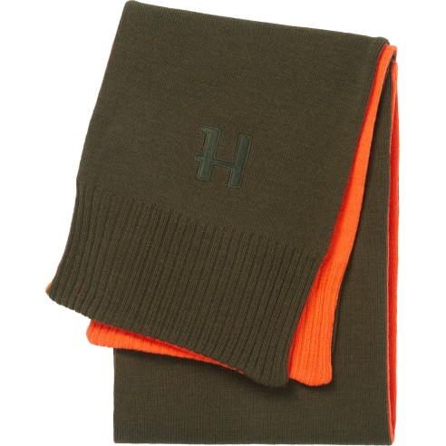 Echarpe Harkila Scarf verte/orange