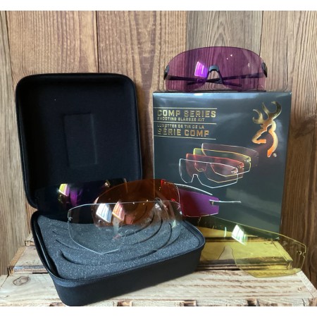 Set de lunettes de tir Browning compétition