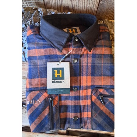 Chemise Harkila Pajala Bombay Brown