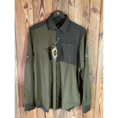 Chemise Harkila Logmar Olive 2