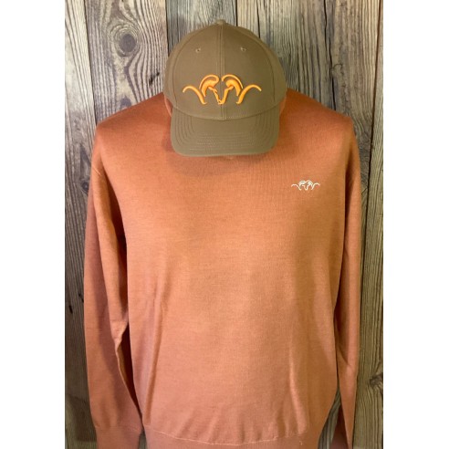 Pull Blaser Col V Brique