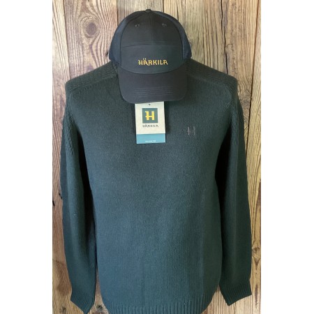 Pull Harkila Vincent Vert 2