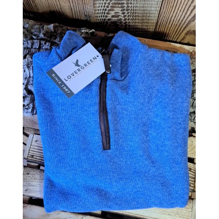Sweat Zip bleu Lovergreen