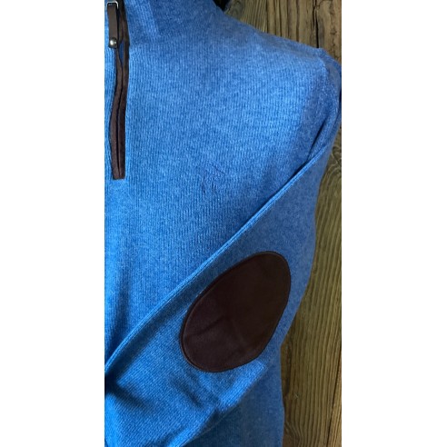 Sweat Zip bleu Lovergreen